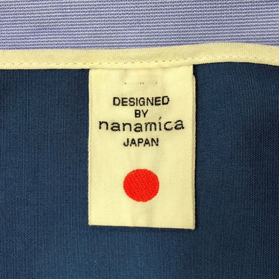 中古◆ナナミカ ショート丈トレンチコート ゴアテックス サイズS ブルー系 nanamica 【AFB8】