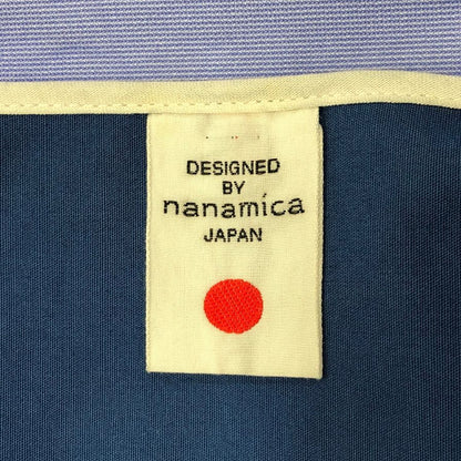 中古◆ナナミカ ショート丈トレンチコート ゴアテックス サイズS ブルー系 nanamica 【AFB8】