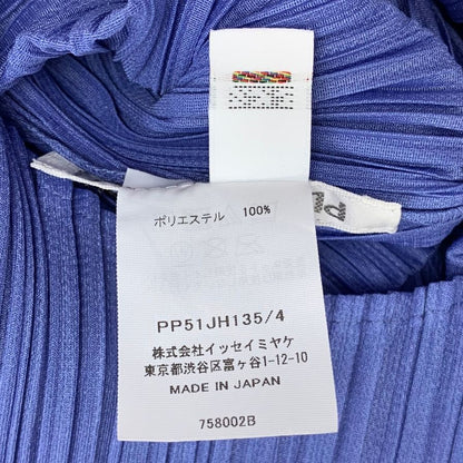極美品◆プリーツプリーズ イッセイミヤケ プリーツロングワンピース PP51JH135 サイズ4 レディース パープル 半袖 日本製 PLEATS PLEASE ISSEY MIYAKE MADE IN JAPAN 【AFB26】