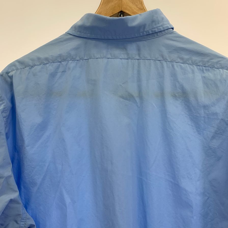 中古◆アプレッセ 長袖シャツ 25SA-02-08H メンズ サイズ3 ブルー A.PRESSE 【AFB3】