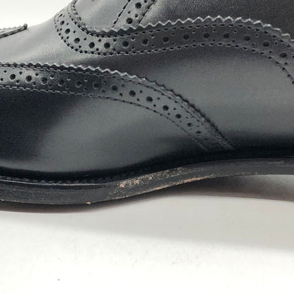 アルフレッド サージェント レザーシューズ ウィングチップ ブラック メンズ サイズ7 Alfred Sargent 約25.5cm【AFD8】