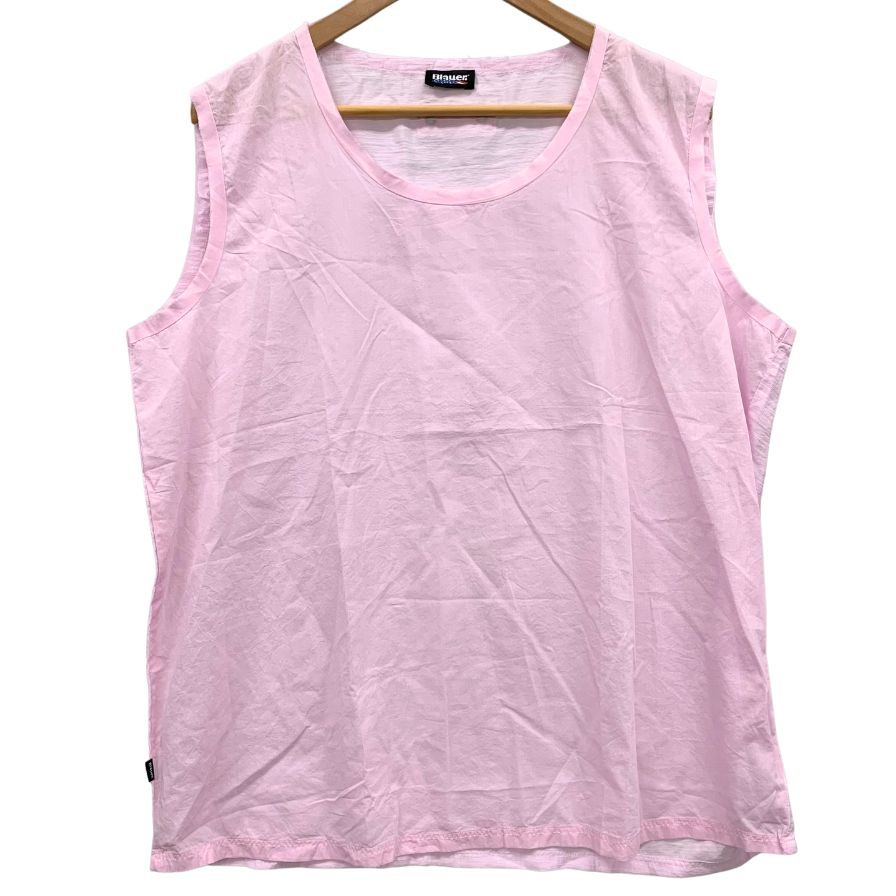 中古◆ブラウアー タンクトップ メンズ ピンク サイズL BLAUER 【AFB29】