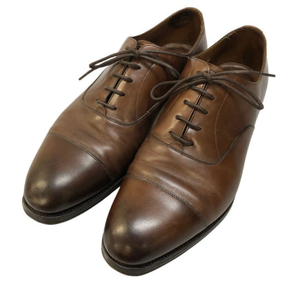 エドワードグリーン ストレートチップ ダークオーク 202ラスト サイズUK8.5E EDWARD GREEN ビジネスシューズ 約27.0cm【LA】【中古】
