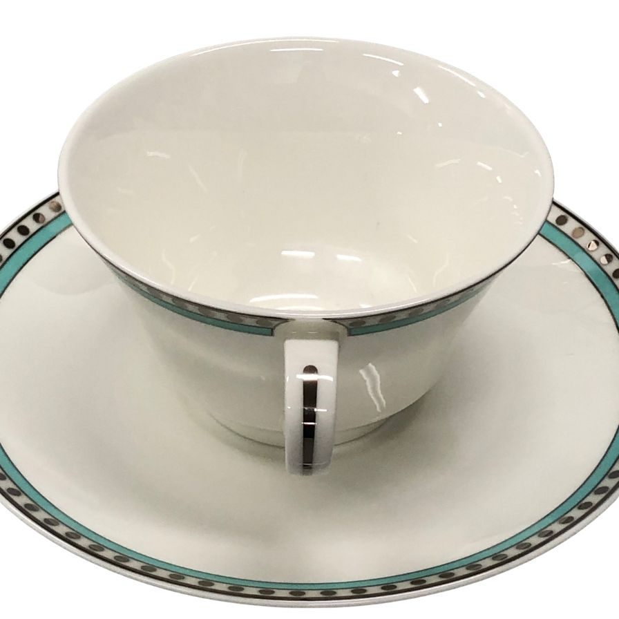 ティファニー ティーカップ 2客 ユニセックス  ホワイト TIFFANY & Co.【AFI28】【中古】