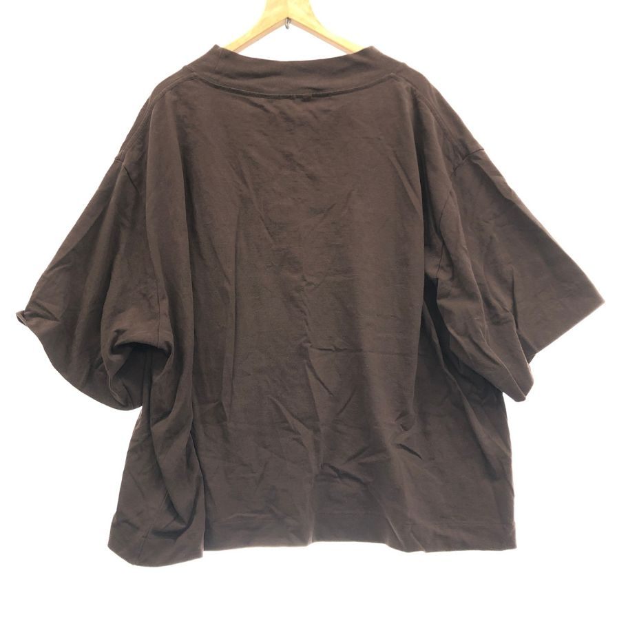 極美品◆クーキー ズー Tシャツ J0036 PLAIN TEE ブラウン サイズ6  KOOKY ZOO 【AFB36】