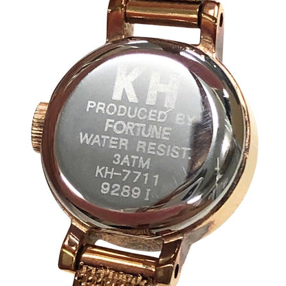 キャサリンハムネット 時計 KH-7711 クォーツ式 ゴールド レディース KATHARINE HAMNETT LONDON