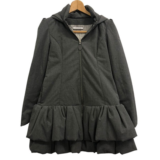 美品◆フォクシーニューヨーク ブリリアントコート グレー サイズ38 レディース 日本製 FOXEY NEW YORK 【AFF23】