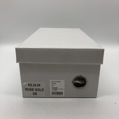 ヌキテパ サンダル ベージュ系 レディース サイズ38 ne Quittez pas 約24.0cm【AFD9】