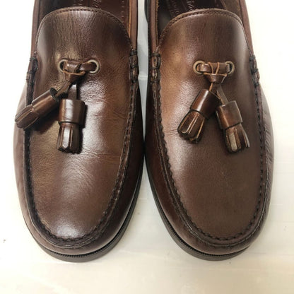 パラブーツ 103615 レシフ タッセルデッキシューズ カーフ ダークブラウン UK7.5 メンズ Paraboot 約26.0cm【AFD15】