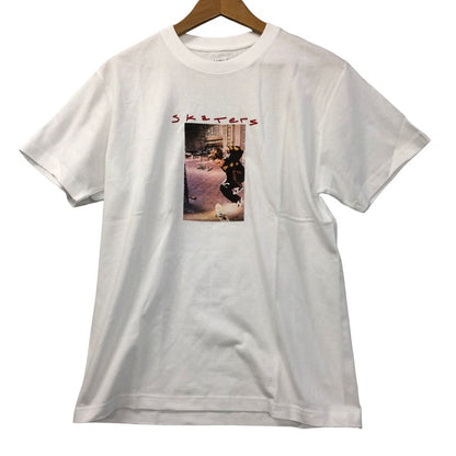 新品同様◆ラリークラーク フォトTシャツ 伊勢丹限定 ホワイト サイズM Larry Clark 【AFB41】