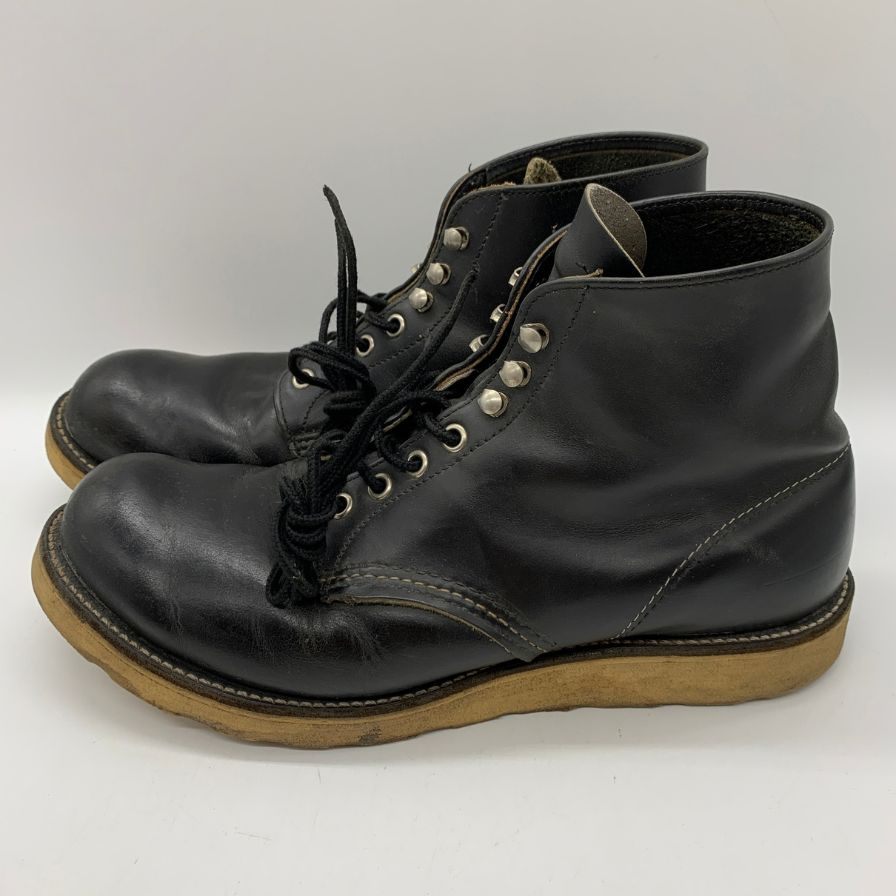 レッドウィング ブーツ 8165 アイリッシュセッター ブラック サイズUS9.5D メンズ REDWING 約27.5cm【YB5】