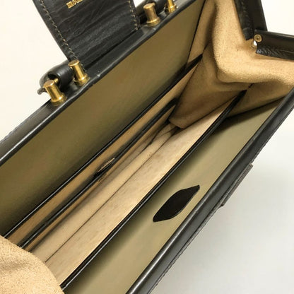 ピール＆コー ブルックスブラザーズ ビジネスバッグ ダレス ブリーフケース レザー ブラック ゴールド金具 Peal & Co. for Brooks Brothers【AFE8】