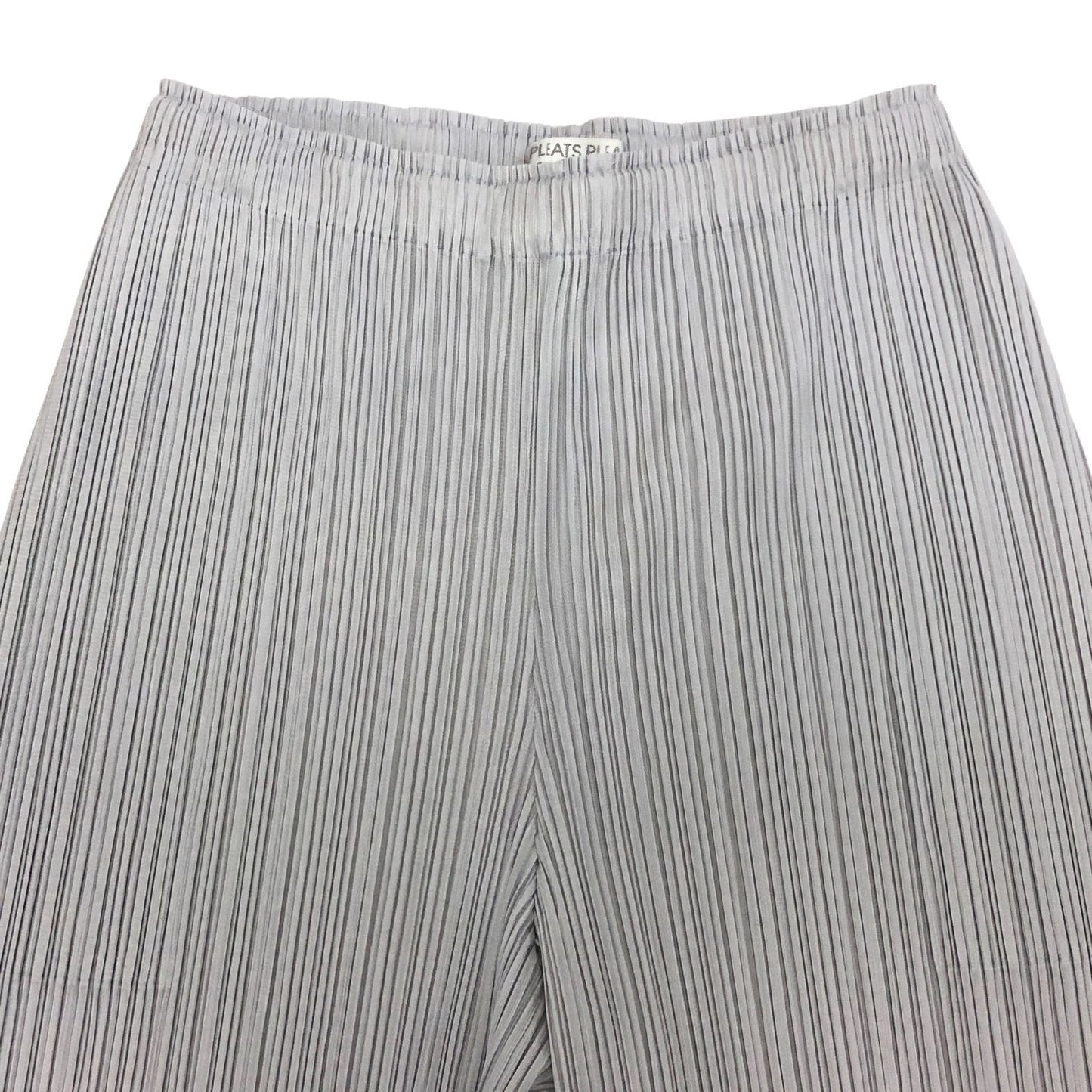 プリーツプリーズ ワイドパンツ PP73-JF144 ポリエステル レディース グレー サイズ5 PLEATS PLEASE 【AFB3】