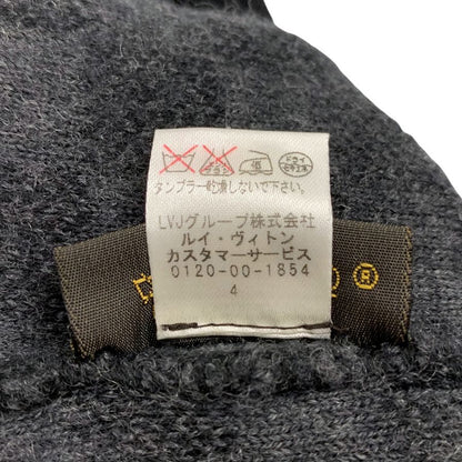ルイヴィトン ビーニー M74197 ボネ プティ ダミエ グラフィット ニット帽 ウール ブラック LOUIS VUITTON