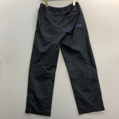 エフシー レアル ブリストル×ナイキ ストレートパンツ 裾ジップ ブラック メンズ サイズS F.C.R.B. F.C.Real Bristol×NIKE 【AFB9】