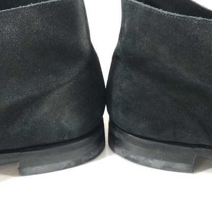クロケット＆ジョーンズ SOMERSET  チャッカブーツ スエード ブラック サイズUK6E Crockett & Jones 約25.0cm【AFC53】