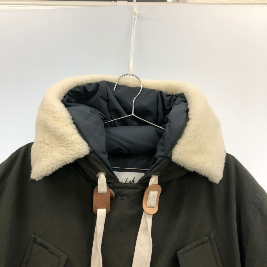 新品同様◆ウールリッチ ダウンジャケット アークティック クラシック フィット カーキ系 メンズ サイズM WOOLRICH 【AFA5】