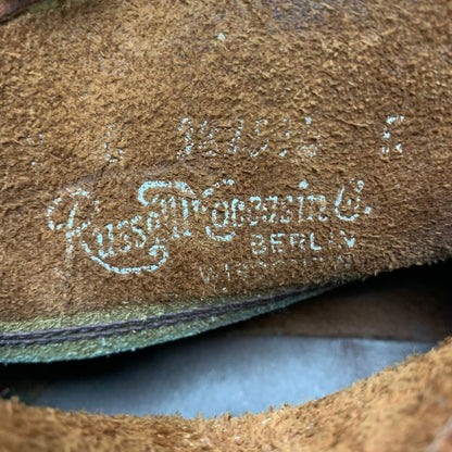 ラッセルモカシン レザーシューズ スポーティング クレイ チャッカ ブーツ 200-27W 茶系 サイズ8E Russell Moccasin 約26.5cm【AFD12】