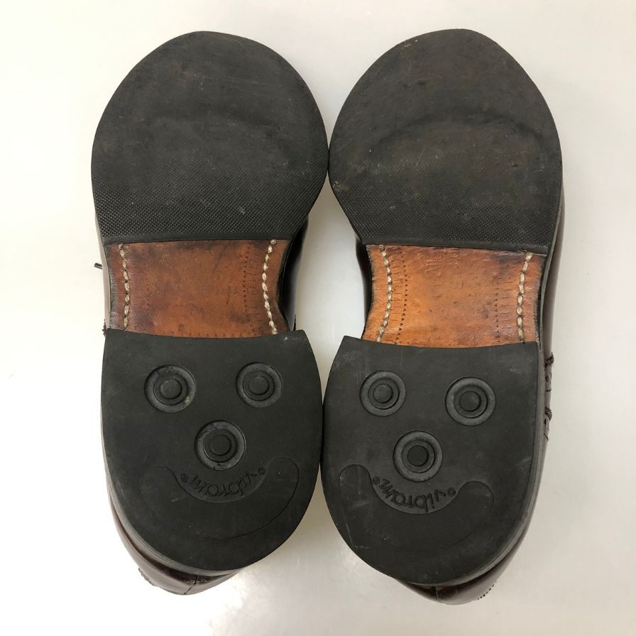 アレンエドモンズ セミブローグ 09087 カーフ ブラウン サイズUS6EEE メンズ Allen Edmonds 約24.0cm【AFC51】