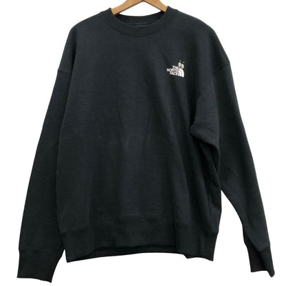 新品同様◆ザ ノースフェイス トレーナー NT12646 ズーピッカークルー ブラック ユニセックスサイズL THE NORTH FACE 【AFB43】
