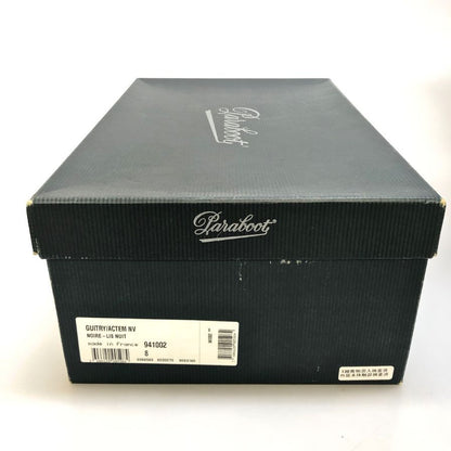 パラブーツ レザーブーツ ストレートチップ ブラック メンズ サイズ8 PARABOOT ブーツ 約26.5cm【LA】【中古】