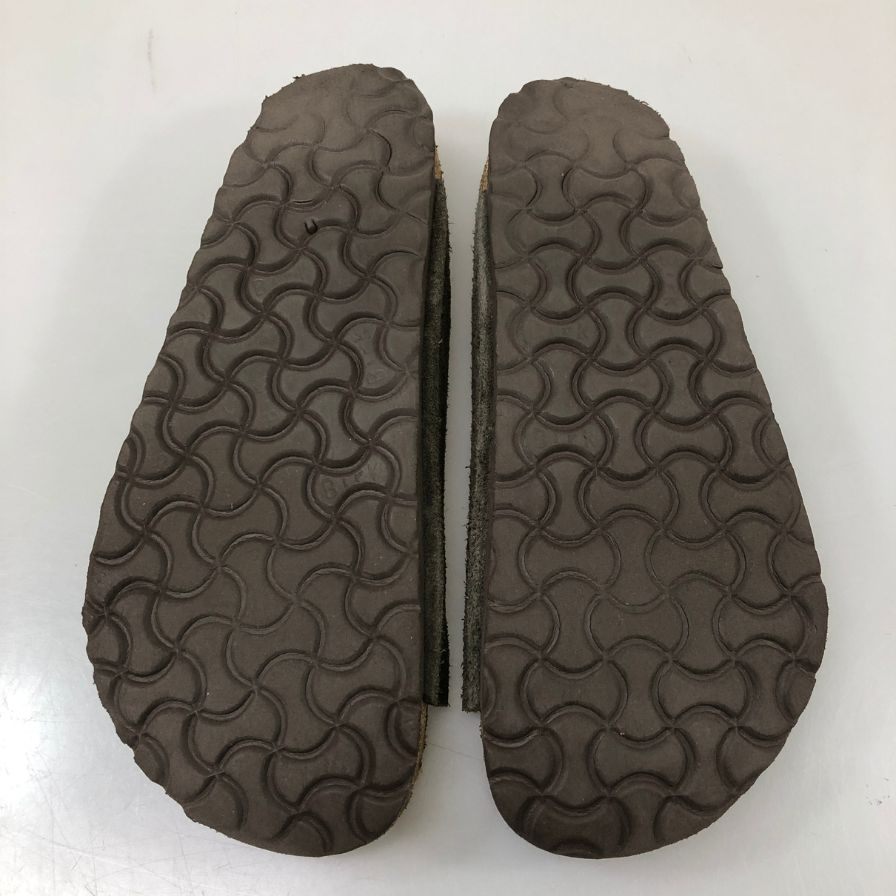 ビルケンシュトック チューリッヒ スエードサンダル サイズ ブラウン メンズ サイズ39 BIRKENSTOCK 約25.0cm【AFC9】