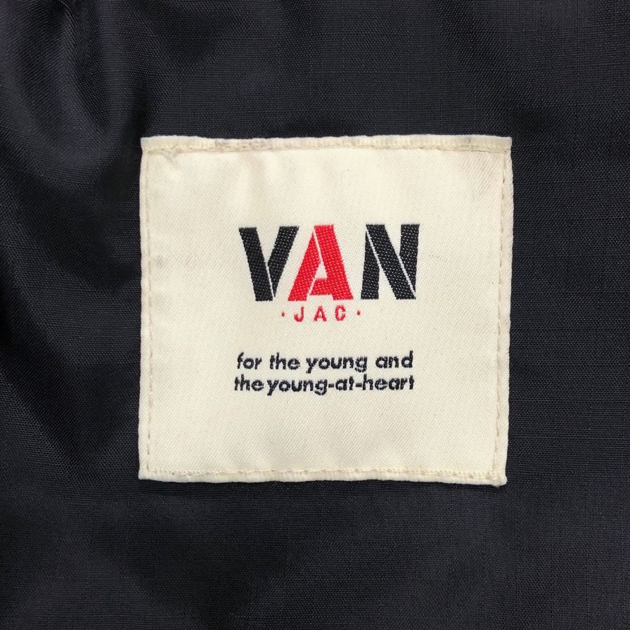 新品同様◆ヴァンヂャケット 羊革 ダウンジャケット ブラック メンズM JK-12903 VAN JACKET 【AFA23】