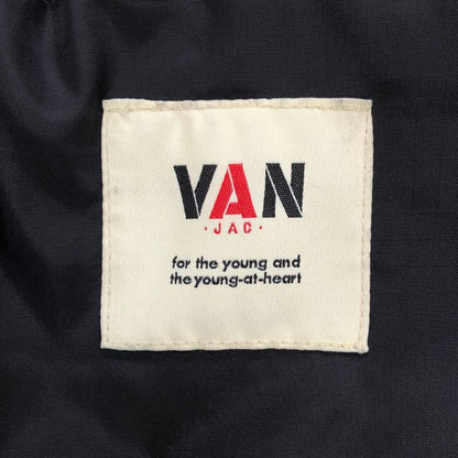 新品同様◆ヴァンヂャケット 羊革 ダウンジャケット ブラック メンズM JK-12903 VAN JACKET 【AFA23】