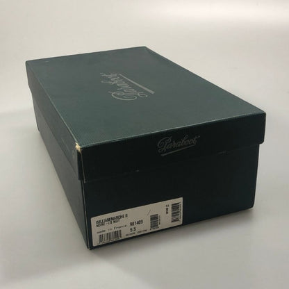 パラブーツ ダブルモンク ウィリアム サイズ5.5 カーフ ネイビー レディース PRABOOT 約24.5cm【AFD13】