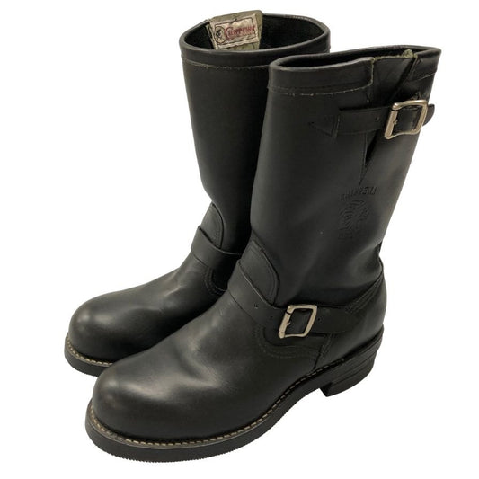 チペワ エンジニアブーツ 27863 スチールトゥ サイズ9E ブラック メンズ CHIPPEWA 約27.5cm【AFC34】