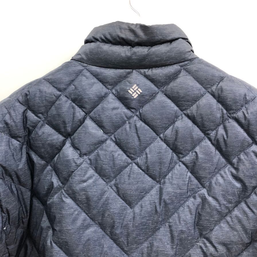 中古◆コロンビア コリア キッズ ダウン アウター OMNI-HEAT サイズXXL ネイビー Columbia 【AFA14】