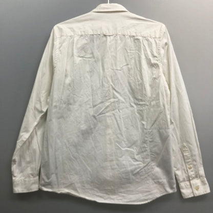 美品◆ユニフォームエクスペリメント ギャバジン ポケット レギュラーカラー シャツ サイズ1 UE-192013 uniform experiment 【AFB36】