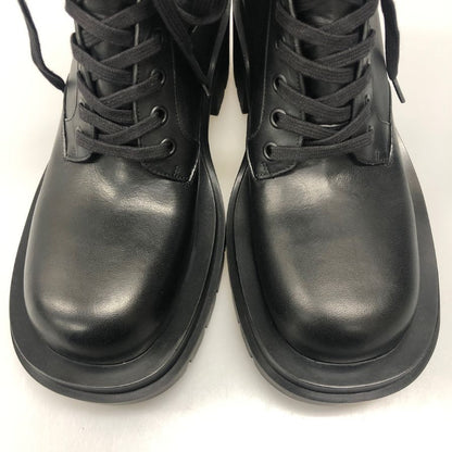 ボッテガヴェネタ ブーツ LUG ANKLE ブラック サイズ37 レディース BOTTEGA VENETA 約23.5cm【AFD9】