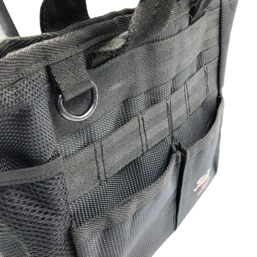 タイリスト ラウンドトートバッグ ナイロン ブラック Titleist【AFE9】
