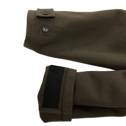 美品◆ルメール ラップコート ダブルウール CO1037 LF1116 Dark Squirrel メンズ サイズM ブラウン LEMAIRE Dark Squirrel 【AFF22】