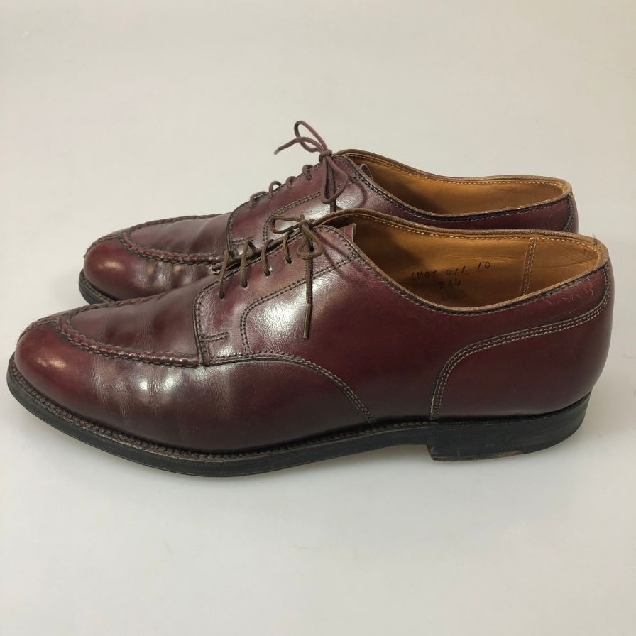 オールデン レザーシューズ 964 Vチップ カーフ ボルドー メンズ サイズUS8.5 ALDEN 約26.5cm【YB4】