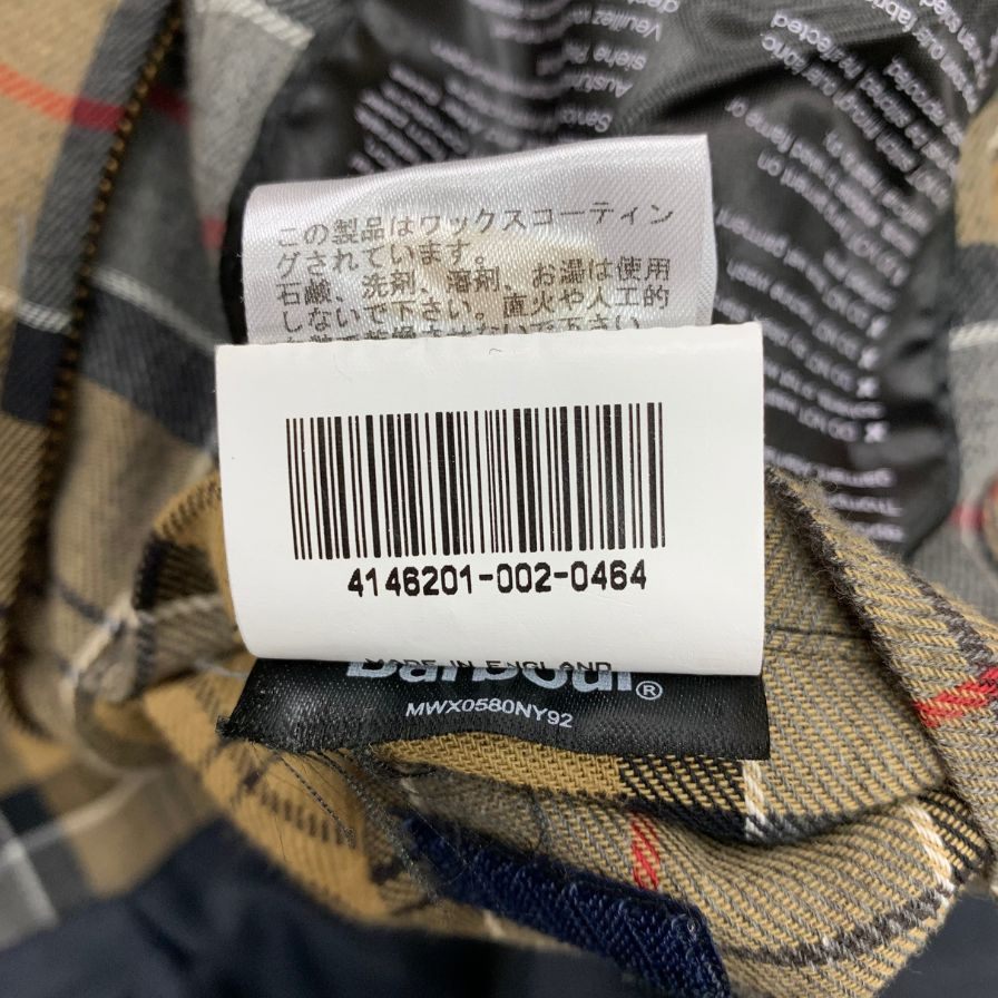 バブアー ビデイル SL ワックスドコットン オイルドジャケット サイズ38 MWX0580 ネイビー  BARBOUR BEDALE SL【LA】