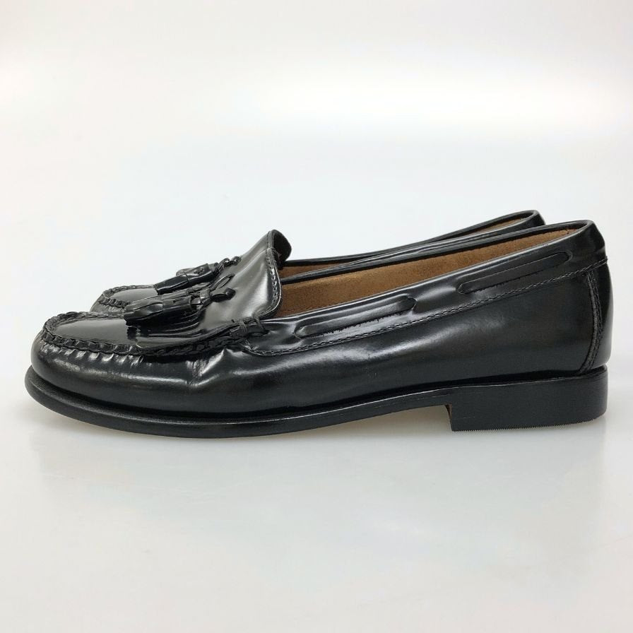 G.H. BASS タッセルローファー ブラック US 7 ジーエイチバス タッセルローファー レディース ブラック サイズ