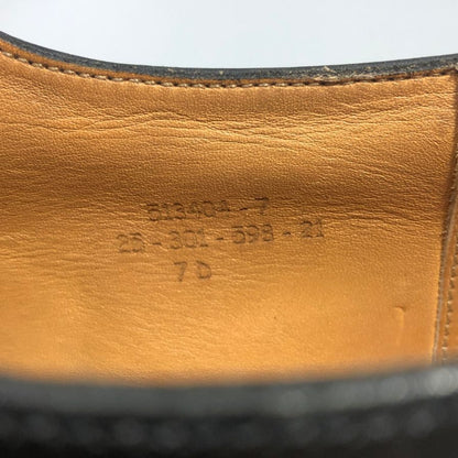 ジェイエムウエストン 598 ハーフハント ボックスカーフ ブラック UK7D J.M. WESTON ビジネスシューズ 約26.0cm【LA】【中古】