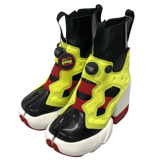 メゾンマルジェラ リーボック スニーカー Tabi Instapump Fury Hi S34WU0023 イエロー系 レディース サイズ36 Maison Margiela Reebok 約22.5cm【AFD9】