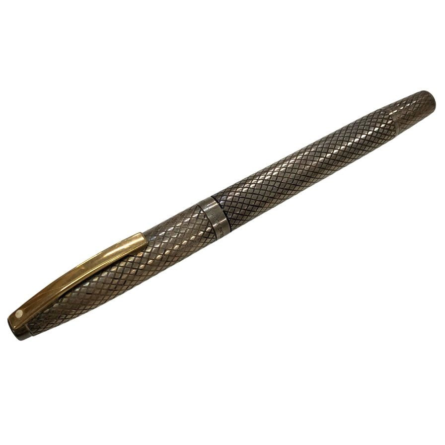 SHEAFFER 万年筆 スターリングシルバー　14K Sheaffer シェーファー スターリングシルバー 万年筆 14K
