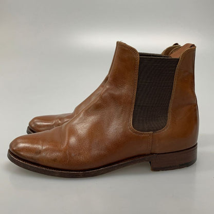 ジョンロブ サイドゴアブーツ PETER ペーター レザー サイズ75B ブラウン系 メンズ JOHN LOBB 約26.5cm【AFC7】