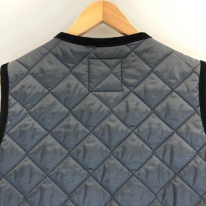 極美品◆ラベンハム キルティングべスト SLJ2039 G95 イギリス製 ブラック サイズ40 LAVENHAM 【AFA18】