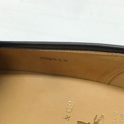 ピール＆コー レザー ローファー ブルックスブラザーズ別注 メンズ サイズ7.5 ブラック PEAL＆Co 約26.0cm【AFD2】