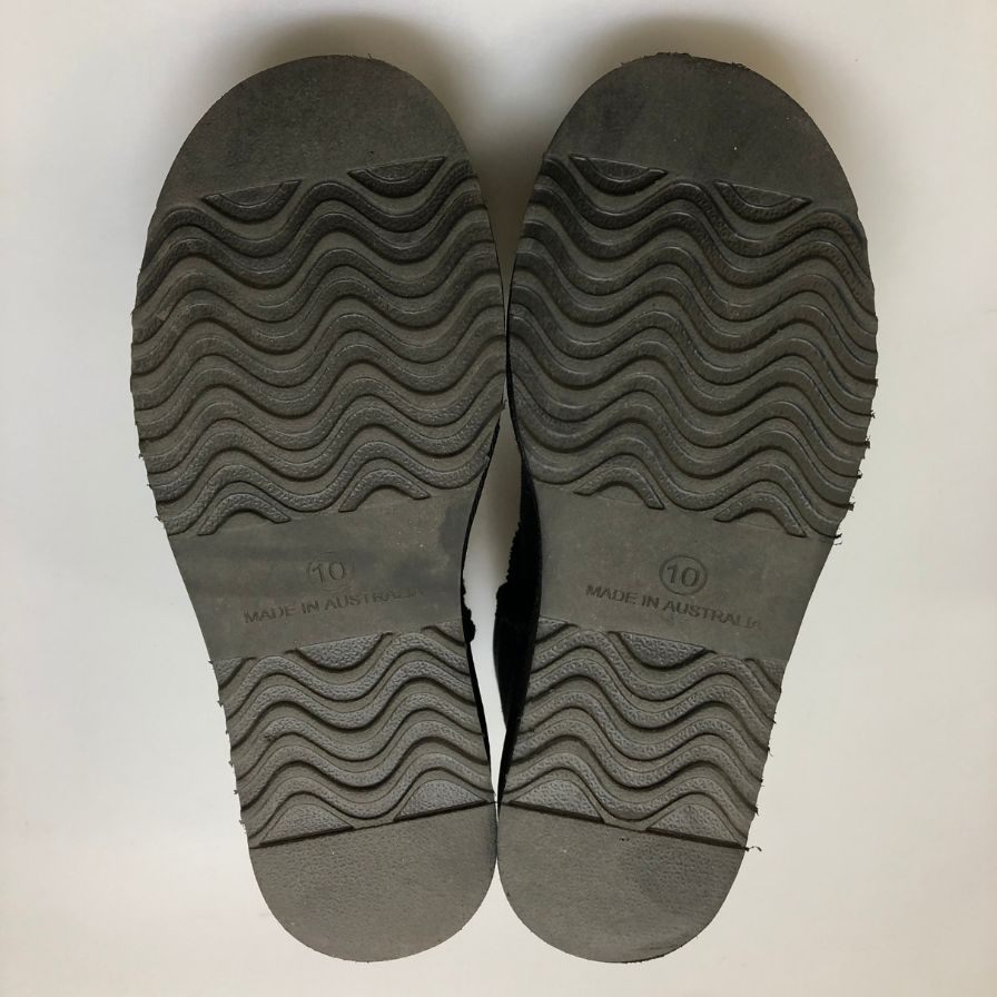 アグ ムートンブーツ M CLASSIC MINI サイズ9 ブラック メンズ UGG 約27.0cm【AFD7】