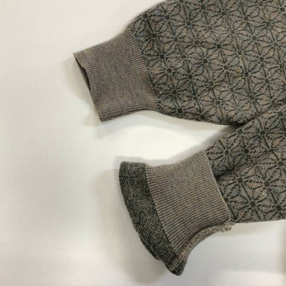 美品◆ヴァレンティノ ウォモ  ニット グリーン系 ウール100％ サイズL valentino garavani UOMO 【AFB15】