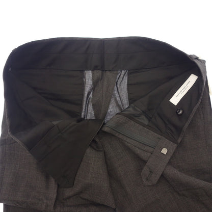 Like new◆Green Label Relaxing United Arrows Slacks Pants Men's Gray Size 80 GREEN LABEL RELAXING UNITED ARROWS [AFB4] 