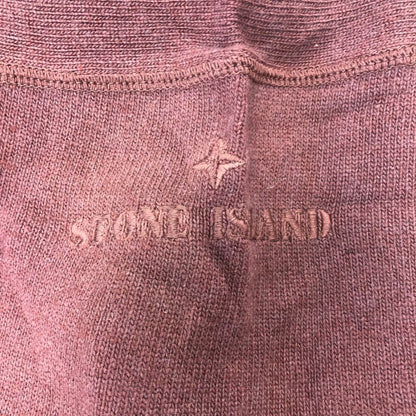 中古◆ストーンアイランド ヴィンテージ  ウール混 トップス セーター イタリア製 ボルドー系 メンズ サイズM Stone Island 【AFB2】