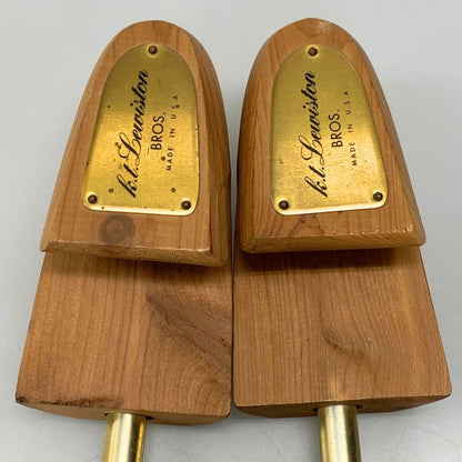 KTルイストン シューツリー シューキーパー 木製 MADE IN USA メンズ サイズM ブラウン K.T.LEWISTON 約24.0cm【AFC3】