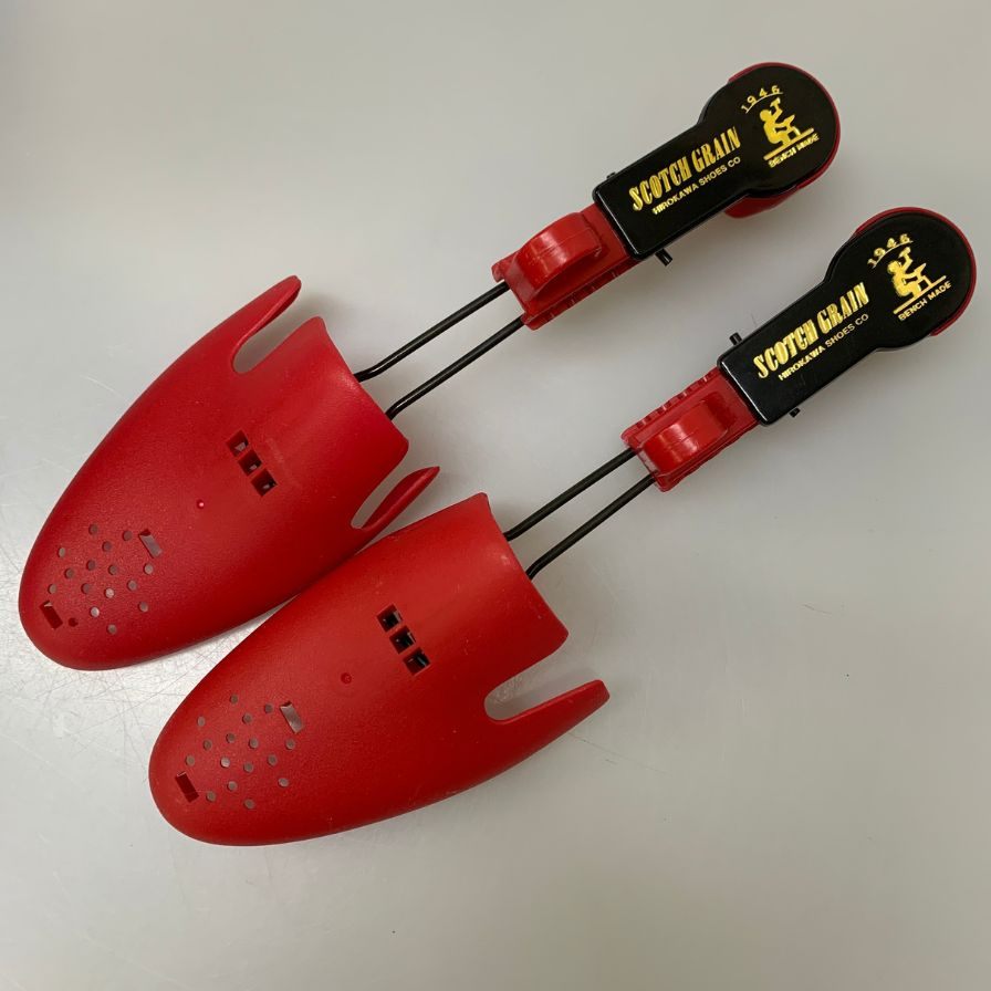 スコッチグレイン レザーシューズ スワールトゥ F-9050 カーフ メンズ ブラック サイズ26.5cm SCOTCH GRAIN 約26.5cm【AFC53】